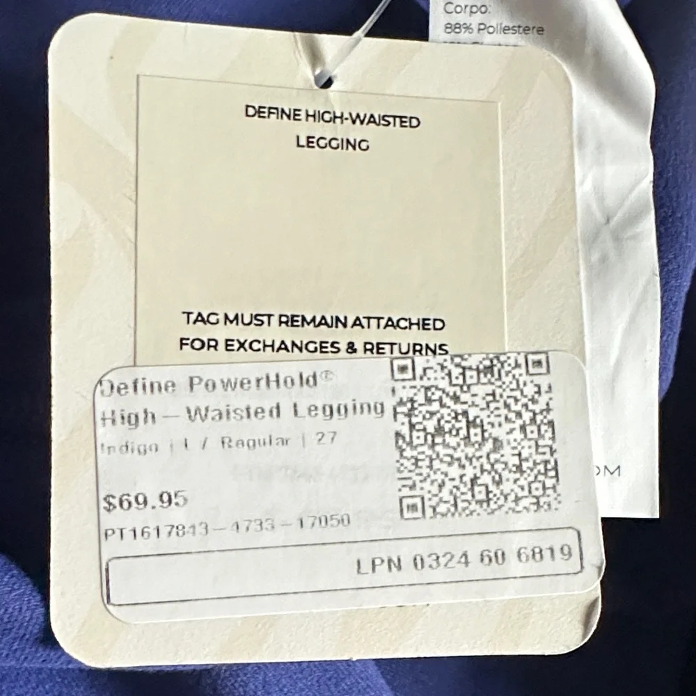 SALE THIS WEEKEND! 🍾 
Fabletics Define High-Waist Leggings - Powerhold Indigo - Picture 5 of 5